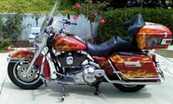 This bike has a one of a kind paint job...cost $8000..Has factory extended service plan until Oct 29. 2013!!!!!!TruDuals, Vance&Hines exhaust...Many other extras...46000 miles..Perfect condition.... Financing available thru Quaid Harley Davidson in
