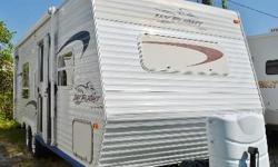 2005 Jayco Jayflight 23FB
Come and See this at America Choice RV, 3040 NW Gainesville Road, Ocala, Florida 34475 and now also at 3335 Paul S Buchman Highway, Zephyrhills, Florida 33540. Call us now at 1(800) RV SALES or ()-, we will be happy to assist