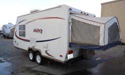 2005 Roo hybrid travel trailer by Rockwood. Non smoker no pet smells. Sleeps size, ultra light weight, large awning, outside grill and shower, large bathroom, only weight 3k LBS. 1/2 TON TOWABLE you can actually pull this with a min/van.
Price is listed