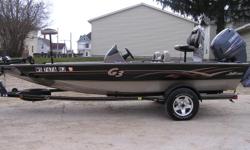 18 ft All aluminum, 115 Horse Power 4 Yamaha, Dual live wells, 7 ft Rod Lockers, 7lb Minnkota Trolling Motor, 2 Depth Finders and many more extras. Imaculate!!!! If interested ,please call 920-210-9535. Must sell, all reasonable offers considered.