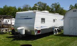 2007 Starcraft Bunkhouse, excellent condition pulled when purchased to Paradise Pointe campground in Portland,In. Maybe used 15 times. This camper includes lot rent for the rest of this season lot #21 with sewage and a deck. Sleeps 9 comfortable. This is