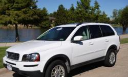 Volvo XC90 Automatic White 86500 6-Cylinder 3.2L2008 SUV Metrocrest Sales 972-243-7350