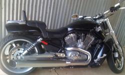 09 V-rod muscle with ABS, 4,402 miles, Tab performance pipes and fuel management system($1300 value), Harley leather backrest and luggage rack($400 value), Garage kepy, 1 owner. Bike is in perfect condition and hate to sell but have a 16 month old and 1