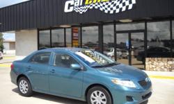 2009 Corolla priced below retail!!! This Corolla is going to get you 30+ mpg, its sporty, the color is awesome, and this is a great payment car! 4 Door, 2 Wheel Drive, Automatic Transmission, Air Conditioning, Power Door Locks, Power Mirrors, Power