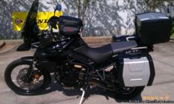 I currently have a 2012 Triumph Tiger Xc 800 for sale. This bike is a one owner with 5300 miles on the odometer. It is equipped with an Arrow Titanium Header, Contienental TwinDuro tires, Gps mount, Hard wire for mount, Tank bag, Shift Light Indicator,