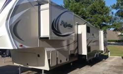 Due to circumstances beyond my control I regrettably need to see my 2015 reflection by design 37 foot 5th wheel. Complete with 4 slides, bunkhouse Edition, electric fireplace, gas/electric fridge spacious kitchen and living room.Leather Throughout in Deep