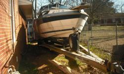 This is a dual wheel trailer, great condition with a boat and motor attatched. They all go together, the boat is a 25' Century cruiser. Motor is a high performance 350 motor. I do NOT know any more about the trailer or boat. It was my husbands, he passed