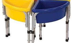4-station Modular Round Sand & Water Play Center
Adjustable Height, Powder-coated Steel Legs with ABS Feet
Includes Basin Lids
brand new!!
*This product is designed for daily/extended applications where construction, materials and overall functionality