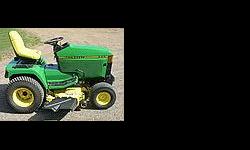 &nbsp;
John Deere 445 Tractor For Sale.&nbsp; Description: 4WD, 1997, &nbsp;Hydrostatic transmission, turf tires, snow&nbsp;
chains, 22 HP, newer mower deck. &nbsp;Makes mowing & snow blowing fast & fun.
445 JD Tractor = $4,900 or make offer.
&nbsp;
Newer