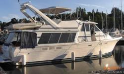 &nbsp;
Beautiful turn-key Northwest pilothouse cruiser ready for you...just pack a toothbrush!
This boathouse kept yacht includes:
Twin low hour&nbsp;220 HP diesel Hino's, 12.5 Westerbeke generator, enclosed aft deck, Espar Hydronic diesel heat, sleeps