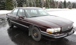 1995 Buick Le Sabre for sale. There is 109000 miles on the car that was purchased new by my father.
I have installed new plugs and wires, a new battery and changed the oil. A new muffler was put on, plus I replaced the drivers side wheel bearing. It also