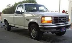 Was a company vehicle . pampered. Automatice .Dual Gas Tanks. New Tires . CD player . AC and Heat. New sliding back window-&nbsp;WHITE &nbsp;1997&nbsp;FORD F250 TURBO DIESEL -&nbsp; IF YOU NEED A RELIABLE GOOD LOOKING VEHICLE THIS MAY BE YOUR CUP OF TEA-