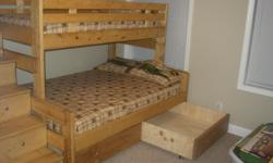 We are Stanley's Woodworks, a small family business that specializes in bunk beds and platform beds.&nbsp; We hand select our lumber, hand sand it, and hand stain it to give you the highest quality bed possible.&nbsp; We also have several matching storage