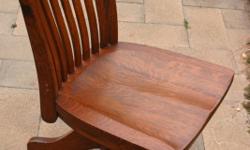Oak desk chair excellent condition. Early 20th century (to best knowledge)