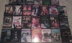 LOTS GOOD MOVIES PLUS HAVE 20 MORE BUT NO CASES TAKE ALL FOR 20.00