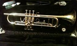 Used for Cabot school band only two years. Bought from Saied music in North Little Rock , Arkansas, with two minor dents and paid over $700. Has protective hard case, cleaning supplies, 3 books of sheet music and sounds clear plays wonderfully. Please