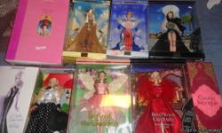 All in Orginal Box Never Opened&nbsp; If you want Separate $30.00 per Doll&nbsp; Sold by Owner
Bob Makie&nbsp;&nbsp; ,&nbsp;&nbsp; Talk of the Town,,&nbsp; Elizbeth Queen ,,&nbsp; Fairy of The Garden,,,&nbsp; Hollywood Cast Party,,, Exotic Intrique,,,