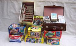 Baseball card collection from the '60's, ' 70's, & ' 80's. All boxes are full. I will not sort through. It's all or nothing. $600 / OBO