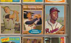 1969-1975 topps baseball cards all in great condition approx. 8,000 cards also about 4,000 football cards from 1969-1973 assorted basketball and hockey from 70's
