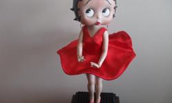 i have several betty boop items that i purchased many years ago there all in excellent shape the callendar has a figurine for each month ...and the doll has all it's original paper work the in great shape fun to have and are beautful and fun to do i am