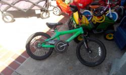 small bike for sale Hot Wheels green color call Ray714 719 9502