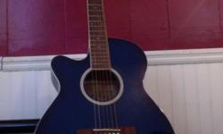 Acoustic Electric Guitar with hard case included. $450 or best offer.