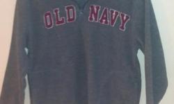 &nbsp;
This Boy's Old Navy Gray and Red Sweatshirt Size Med (8) is in good condition! &nbsp;$3 OBO
&nbsp;
Please check out our entire inventory at www.shop.lrwcandlesandmore.com. We update our inventory as we get new items. &nbsp;Please feel free to call