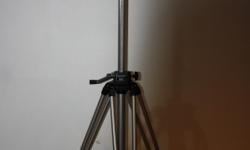I have for sale a camera/video tripod for $130.00.
The stand is a Bogen 3046 and the head is a Bogen 3047 made by Manfrotto, Italy.
The stand extends to approximately 6 feet.
Excellent condition.