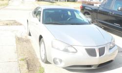 2006 4 DOOR SILVER GRAND PRIX GREAt condition a/c and heat,new tires . price changed du to new tire.where put on vehical