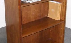 $90- 36" x 49" Cherry Wood Veneer Book Case... 1/BC1450D...Look at the other thousands of items we have and do http://www.liquidatedstuff.com