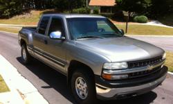 LOTS OF PICTURES MUST SEE SCROOL DOWN
REPO SPECIAL2001 CHEVROLET SILVERADO EXTRA CAB LT 4X4 Z71
THIS IS A VERY CLEAN RUNNING TRUCK MUST BE SOLD THE PRICE BELOW KELLY BLUE BOOK NEW TRANSMITION AND NEW EMMISSION WITH A CLEAN TITLE IF YOU ARE INTERESTED CALL