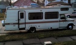 i have a 1983 yellowstone citation motorhome for sale .its sitting on a e-350 ford chassie. it has a 460 engine.&nbsp;just&nbsp;had a complete tune up&nbsp;&nbsp;new voltage regulator, new altenator, new solenoid switch,new inline electric fuel pump,