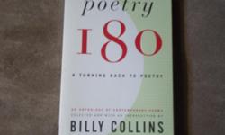 &nbsp;&nbsp; poetry&nbsp; 180&nbsp;&nbsp;&nbsp;&nbsp;&nbsp;&nbsp; Billy Collins&nbsp;&nbsp;&nbsp;&nbsp;&nbsp;&nbsp; An Anthology of Contemporary Poems