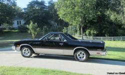 EVERYONE HAS AN EL CAMINO STORY TO SHARE! 1985 CHEVY EL CAMINO SS is absolutely beautiful, extremely fast and ready for leisure orshow. Muscle machine fitted with updated running gear, ZZ4 engine, 700R4 transmission, dual headers, aluminum dual exhaust,