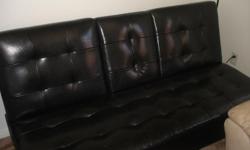 blk couch paid 300 asking 100. must sell. call britt.
you pick up
949-813-9488