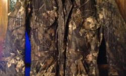 Brand New Size Medium. Camo Coveralls with Hood.,