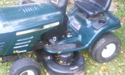 17 Hp 42 in deck 6 speed excellent condition