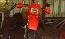 I HAVE A VINTAGE 1994 2 CYCLE DIRT BIKE ROLAND-ENDURO WITH 75 MILES ON IT CZ 180 RUN GREAT CLEAN AS-IS JUST LIKE NEW AN I HAVE THE WORK SHOP MANUAL FOR IT,IT'S ON OR OFF ROAD LIGHT ON FRONT AN BACK THE PRICE IS $2.495.00 OR MY TAKE PARTIAL TRADE TO REDUCE