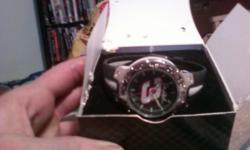 dale earnhardt watch.never worn.nascar authentication #a059563534.call & leave message & i will call u right back. avoiding bill collectors.