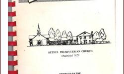 Bethel's Best Cookbook
The Women of Bethel Presbyterian Church
Davidson, North Carolina
Published in 1978, cookbook contains recipes submitted by members of the Bethel Presbyterian Church in Davidson, North Carolina.
Contents include: Appetizers Pickles