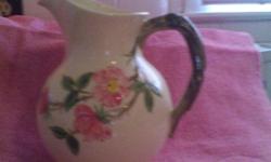 Franciscan Desert Rose ice tea pitcher. Family heirloom. Excellent condition.