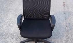 Extra nice mesh back office chairs in excellent condition. Five available, will offer a better price if anyone wants all five.