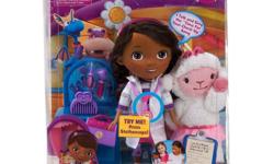 &nbsp;
DISNEY DOC McSTUFFINS TIME FOR YOUR CHECKUP 7 piece SET WITH LAMBIE.
Set is new in factory sealed package!
&nbsp;
Your stuffed animals and toys have never been more excited to get their check up's. Now your little Doc can "practice" her skills and