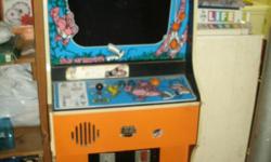 1982 Donkey Kong Jr Arcade (coin operated) needs some T.L.C. but works!! As is for $500.00