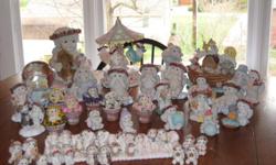 I have a very large collection of Dreamsicle Figurines.....I have Noah's Ark, Life size Dreamsicle, 2 set of Christmas ornaments, Hear No Evil, Speak No Evil and See No Evil, Musical Snow Globe, Carousel with music and many more pieces. All are in