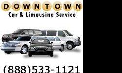 "Limo service at a taxi price" Whether you wish to rent a limo to or from airport or a wedding, a bus for the prom or for a bachelor party, or for a memorable night in town, the Downtown Car and Limousine Services are there to cater to your needs.
We