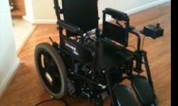 Bounder PLUS electric wheelchair. Great Condition. Only been used maybe a couple of months. Here's the description of what it has:
*Bounder Plus Power Base
*Power Recline
*Power Tilt N Space
*Custom Seat Depth
*80 degree Power Recline System
*Custom Back
