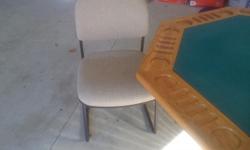 Elegant 8 seat Poker Table for sale
This is a very nice poker table that is made of solid wood and seats 8 players. The table, wood and felt is in perfect condition. It was purchased originally for $2200. Sacrificing $400 due to my divorce. Call