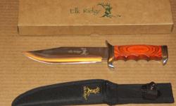 *
12.5" overall
*
Full tang 440 stainless stee blade
*
Wood handle
*
Includes nylon sheath