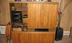 Oiled Oak Entertainment Center - NOT the kind you put together from a box $50
Ironman Elyptical (top quality like you'd find in a gym $200
Email me if you'd like to come see either one or pick up. We live 5 mins from the Charlotte airport.